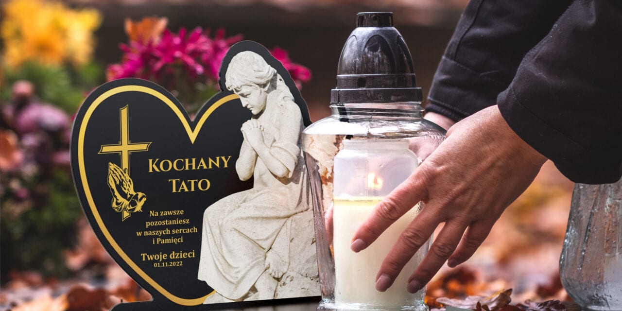 Znicze z grawerem i podstawki z dedykacją – wyjątkowe ozdoby na grób