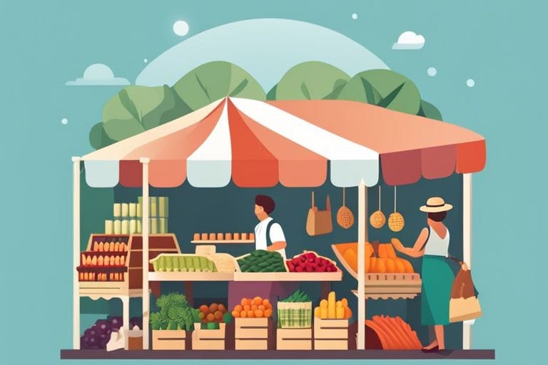 Ekologiczne zakupy na wakacjach – lokalne targi, produkty regionalne, unikanie plastiku