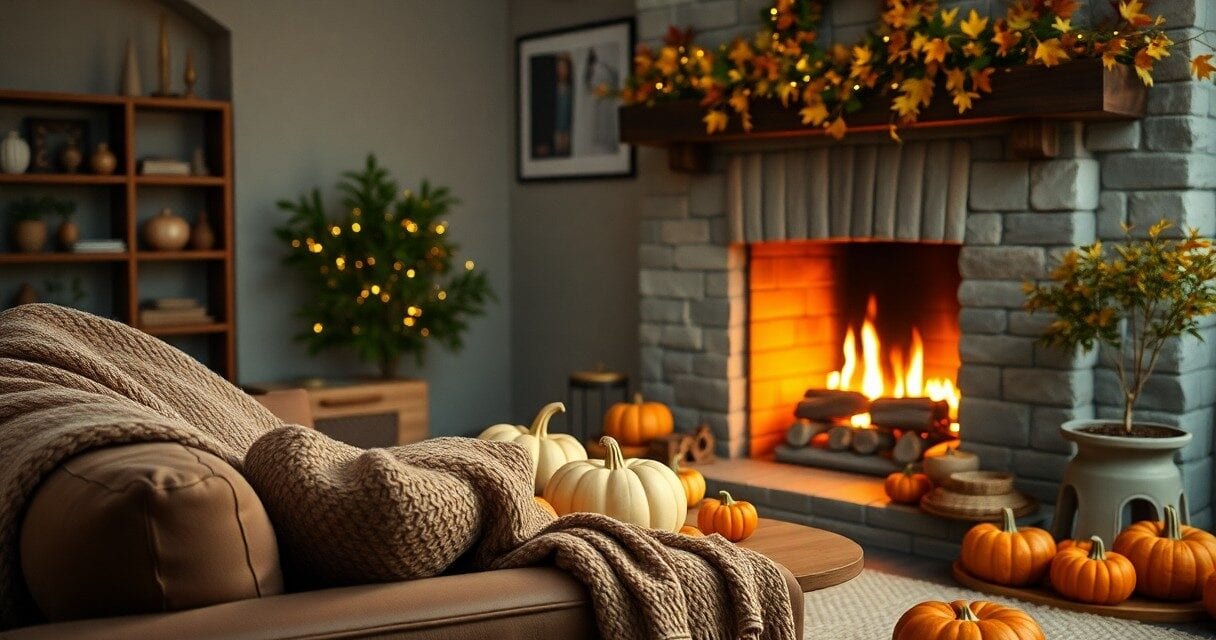 Jak Urządzić Przytulny Dom W Jesiennych Kolorach