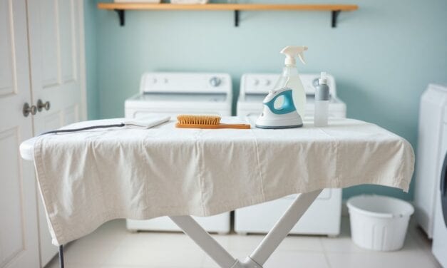 Deska do prasowania jak nowa – Jak odświeżyć pokrowiec i wyczyścić zabrudzenia?