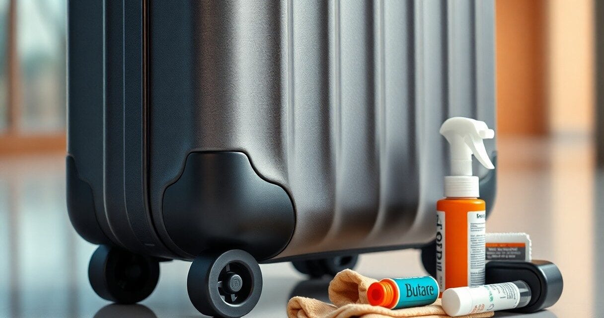 Jak dbać o system kółek i zamków w walizce | Podpowiesz, jak regularnie czyścić i smarować kółka oraz zamki, by działały bez zarzutu. Proste czynności konserwacyjne wydłużają żywotność walizki i nie generują kosztów.