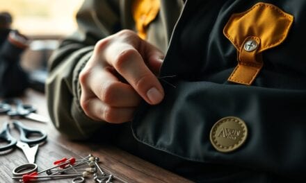 Jak naprawić drobne uszkodzenia odzieży outdoorowej domowym sposobem | Opiszesz, jak samodzielnie załatać dziurę czy przyszyć guzik w odzieży turystycznej. Takie naprawy są szybkie, tanie i pozwalają uniknąć wyrzucania ubrań. To praktyczne podejście dla k