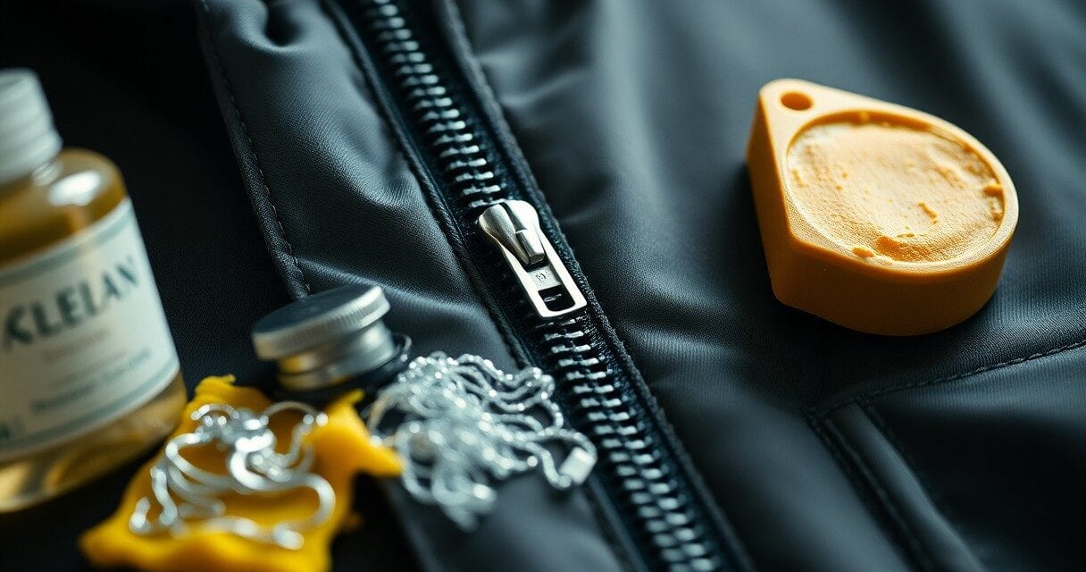 Jak dbać o zamki błyskawiczne w odzieży i sprzęcie | Podpowiesz, jak regularnie czyścić i smarować zamki, by działały bez zarzutu. Proste czynności, takie jak przetarcie woskiem lub mydłem, znacząco wydłużą ich żywotność.