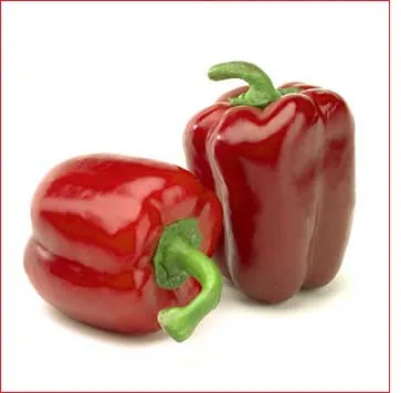 Zdjęcie pysznej pieczonej papryki