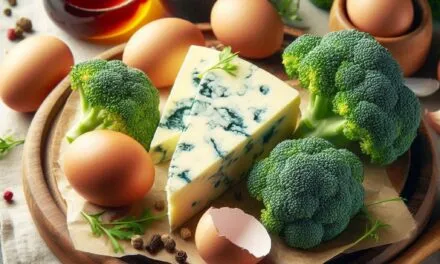 Jajecznica z pleśniowym serem, prosty przepis na szlachetne danie