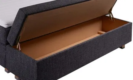 Otomana i wezgłowie – akcesoria łóżek kontynentalnych Hilding