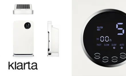 Elegancki i skuteczny oczyszczacz powietrza do salonu