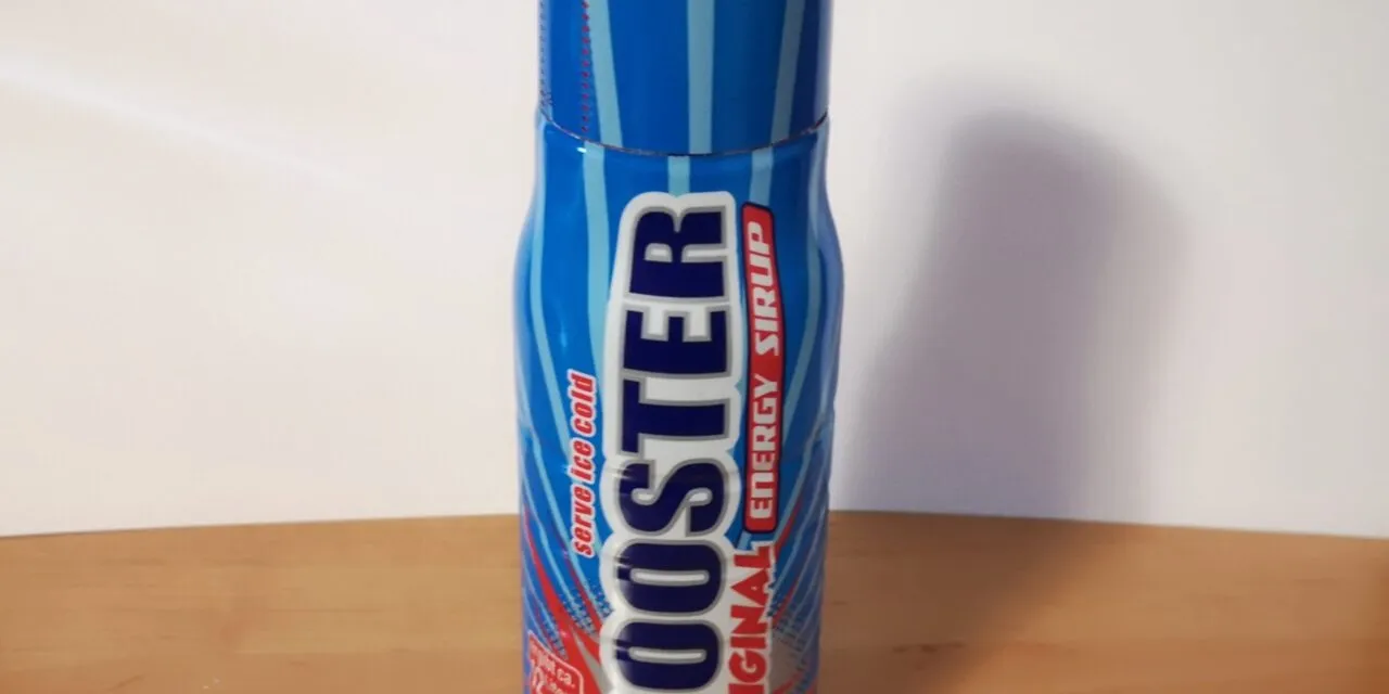 Sodastream – syrop energetyczny booster