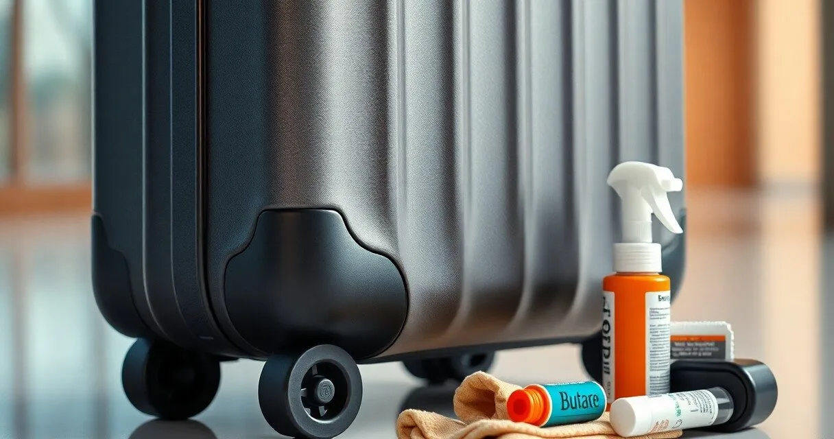 Jak dbać o system kółek i zamków w walizce | Podpowiesz, jak regularnie czyścić i smarować kółka oraz zamki, by działały bez zarzutu. Proste czynności konserwacyjne wydłużają żywotność walizki i nie generują kosztów.