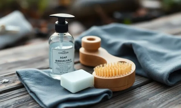 Minimalizm w konserwacji sprzętu turystycznego | Zachęcisz do ograniczenia ilości używanych środków i akcesoriów do pielęgnacji sprzętu. Proste, uniwersalne rozwiązania są tańsze, bardziej ekologiczne i równie skuteczne jak specjalistyczne produkty.