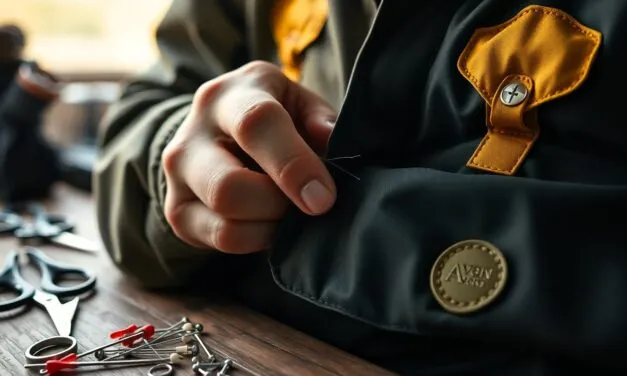 Jak naprawić drobne uszkodzenia odzieży outdoorowej domowym sposobem | Opiszesz, jak samodzielnie załatać dziurę czy przyszyć guzik w odzieży turystycznej. Takie naprawy są szybkie, tanie i pozwalają uniknąć wyrzucania ubrań. To praktyczne podejście dla k