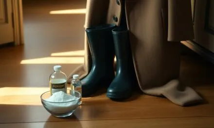 Odświeżanie zapachu płaszcza i kaloszy po podróży | Podpowiesz, jak pozbyć się nieprzyjemnych zapachów przy użyciu naturalnych środków, takich jak soda oczyszczona czy ocet. To ekologiczne i tanie sposoby, które nie wymagają specjalistycznych preparatów.