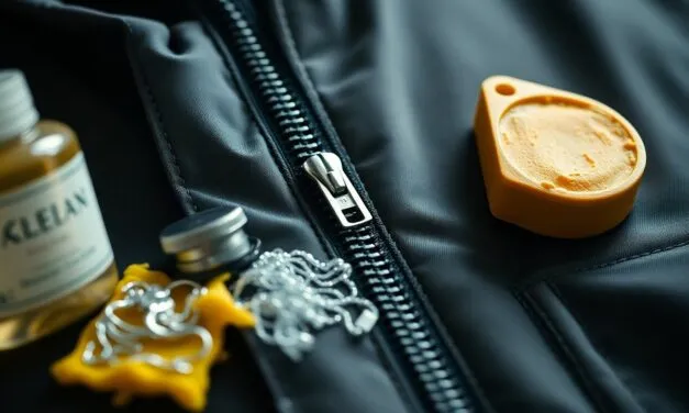 Jak dbać o zamki błyskawiczne w odzieży i sprzęcie | Podpowiesz, jak regularnie czyścić i smarować zamki, by działały bez zarzutu. Proste czynności, takie jak przetarcie woskiem lub mydłem, znacząco wydłużą ich żywotność.